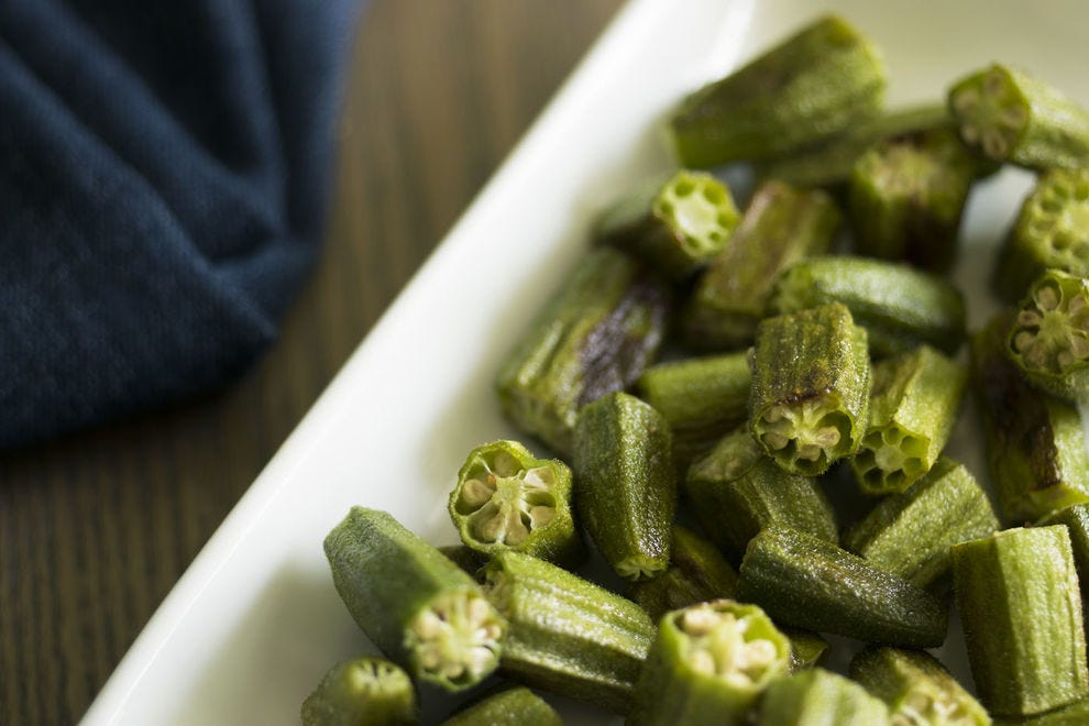 Roasted okra [easy recipe]