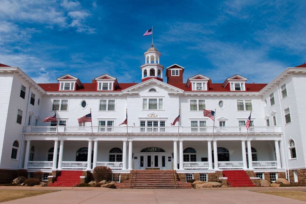 Winning haunted hotel was featured in the film "The Shining"