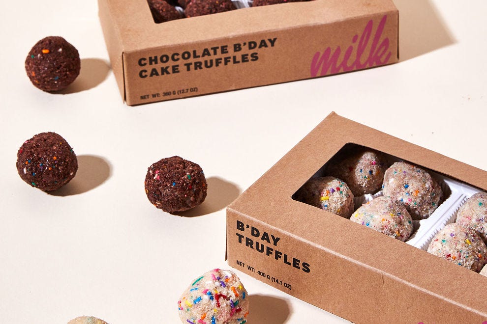 Vote Milk Bar Cake Truffles Best Gift for Foodies Nominee 2020