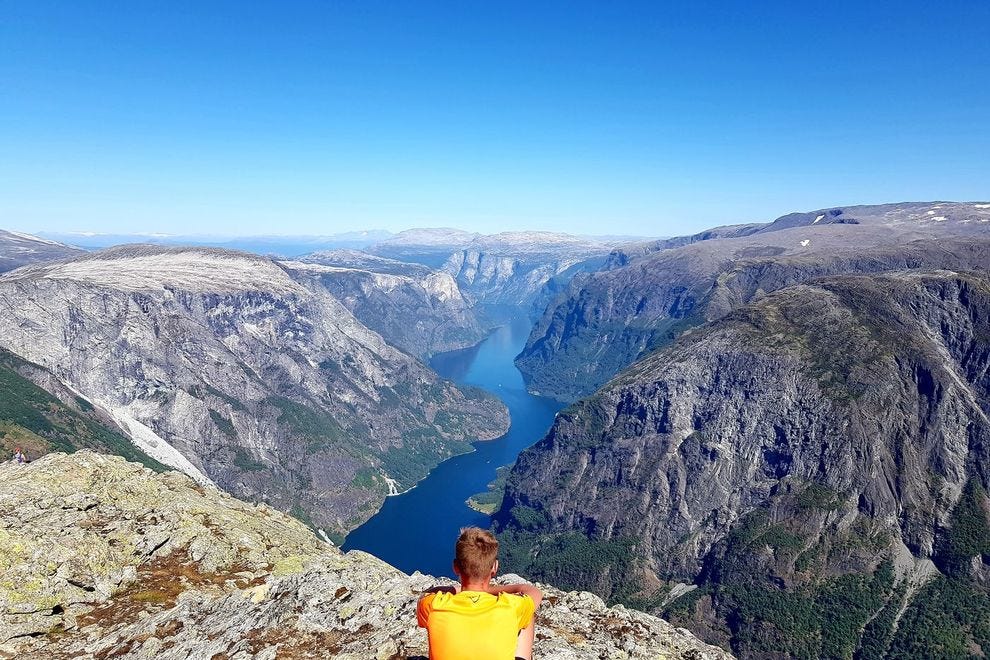 View from Bakkanosi near Gudvangen