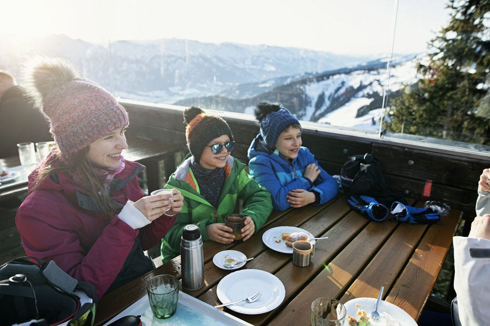 Ski in for a meal at these on-mountain restaurants