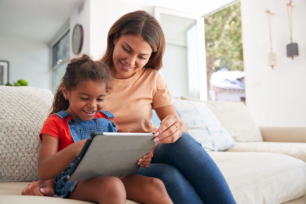 Your child can learn a new language with apps