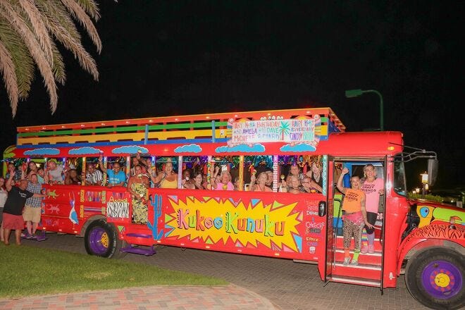 kukoo kunuku party bus & beach tour royal caribbean