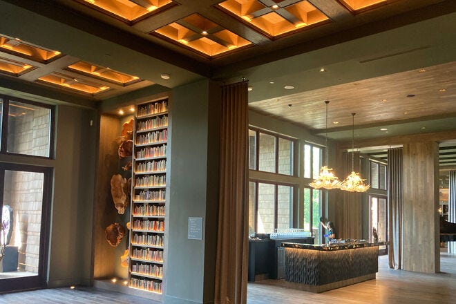 Weekend Away New Grand Bohemian Lodge On Reedy River And Falls