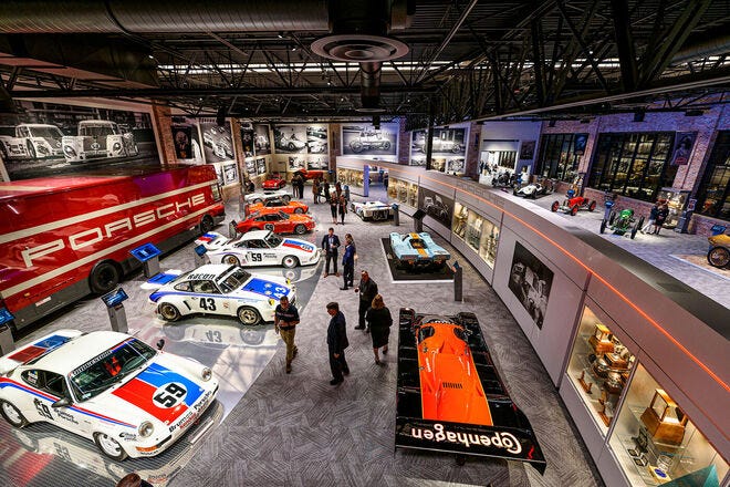 Porsches steal the show at the Brumos Collection