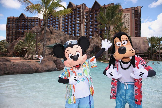 You have plenty of chances to meet Mickey and friends at Aulani, a Disney Resort &amp; Spa