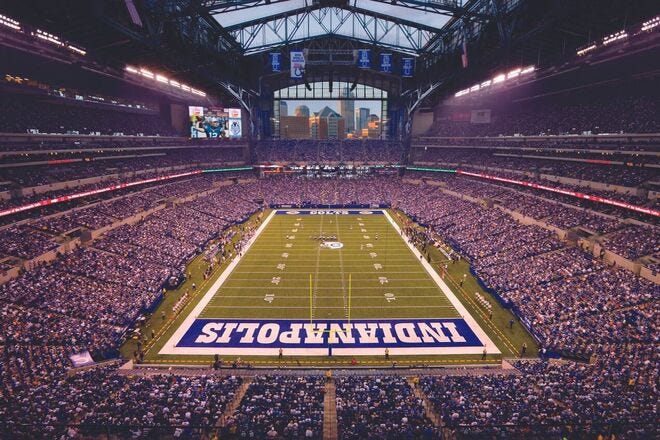 Colts to host up to 2,500 fans at Lucas Oil Stadium for home opener vs.  Vikings