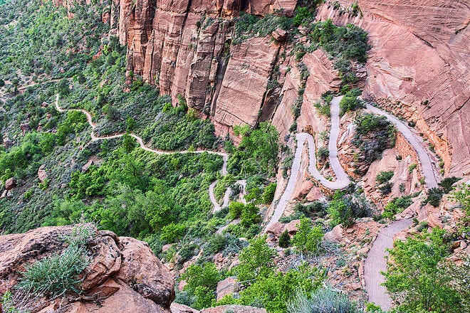 Climb Utah's stairway to heaven in Zion National Park