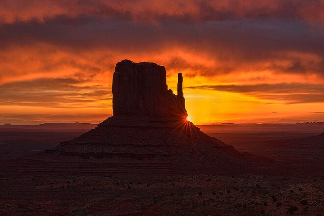 See iconic buttes and Navajo country in Monument Valley