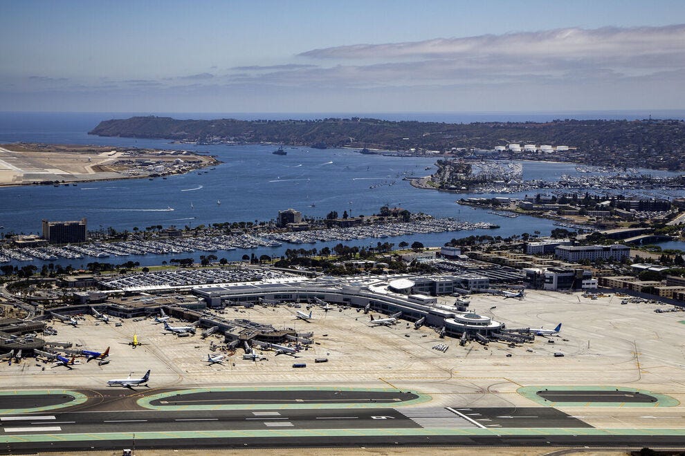 San Diego International Airport downtown approaches photo 2