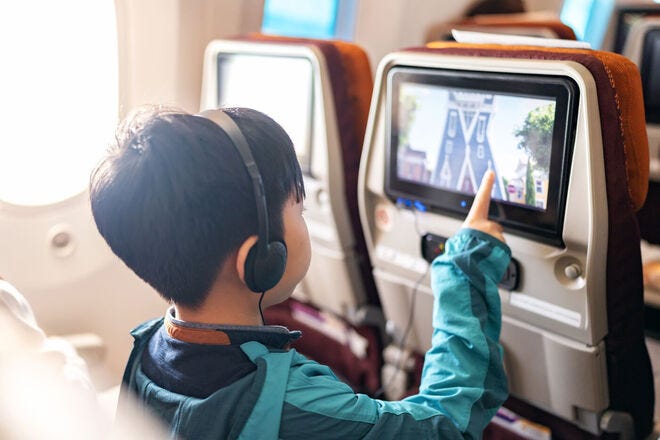 When it comes to inflight entertainment, which airline scores points?