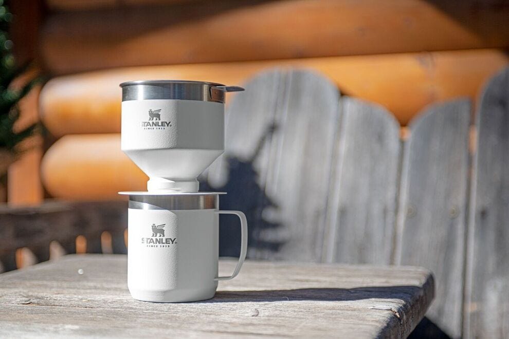 Stanley The Perfect-Brew Pour Over Kaffefilter - Matte Black Pebble