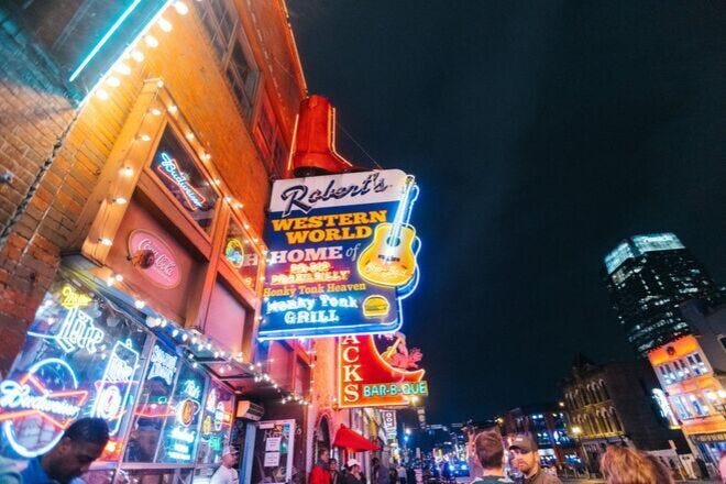 Nashville's Broadway, where those who came before Taylor Swift have performed for decades