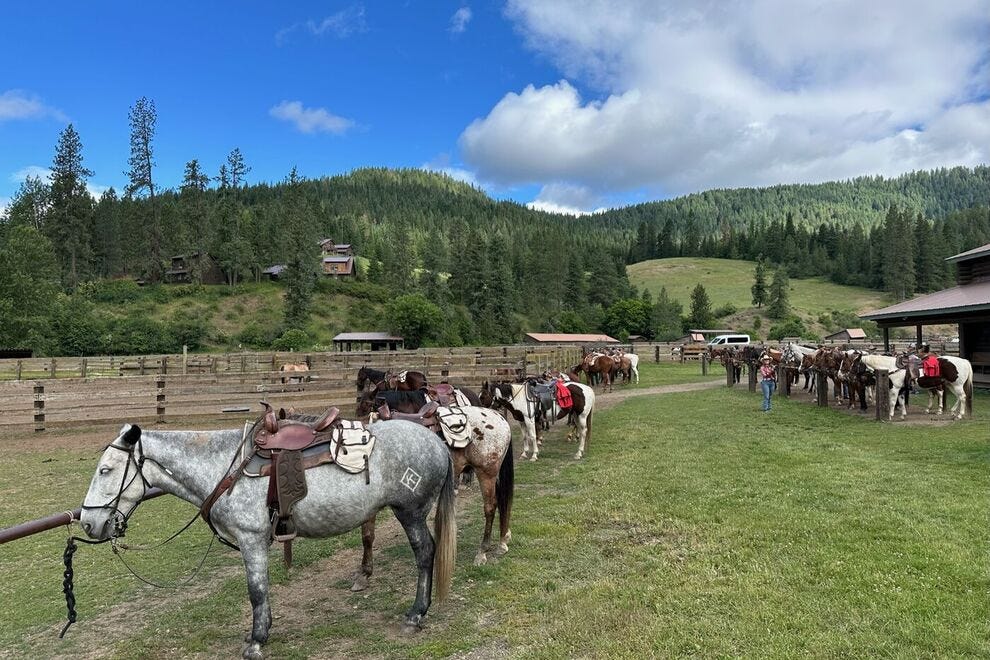 Horse Mountain Ranch Bighorn Mountain Ranch. Komfortable Guest Ranch