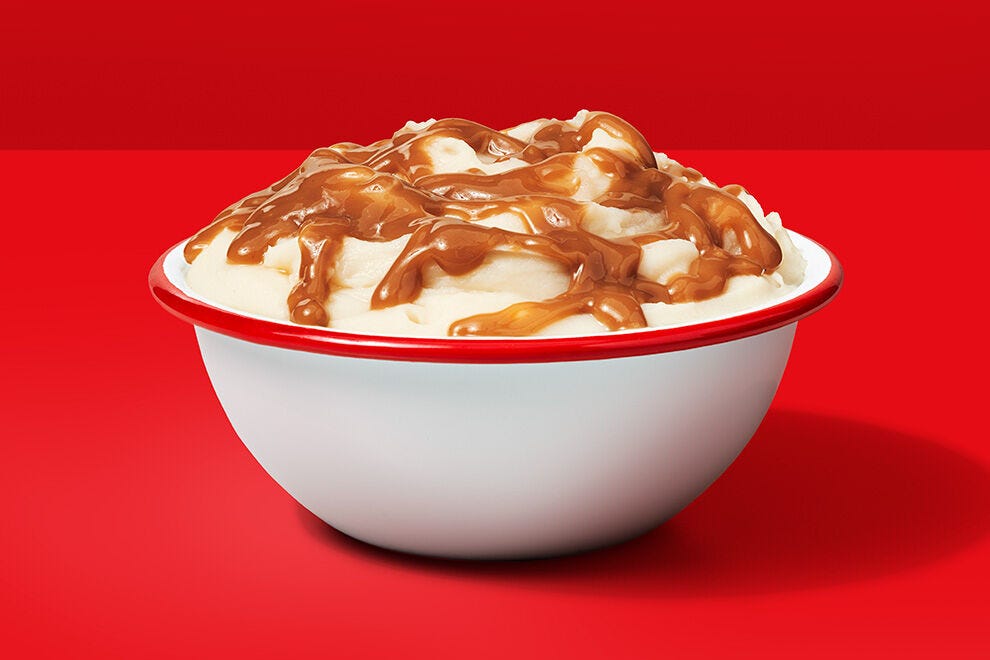 Mashed potatoes and gravy - KFC: 2025 USA TODAY 10BEST Readers