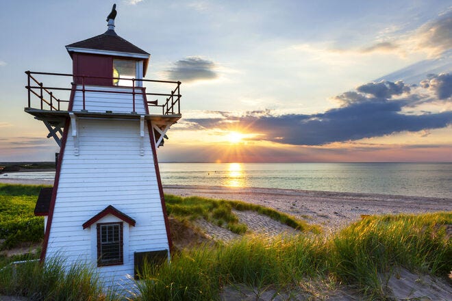 Covehead Harbour lighthouse is a Prince Edward Island gem