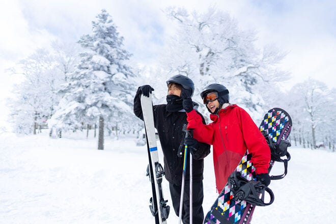 Snowboarding keeps the heart pumping and increases mobility and balance