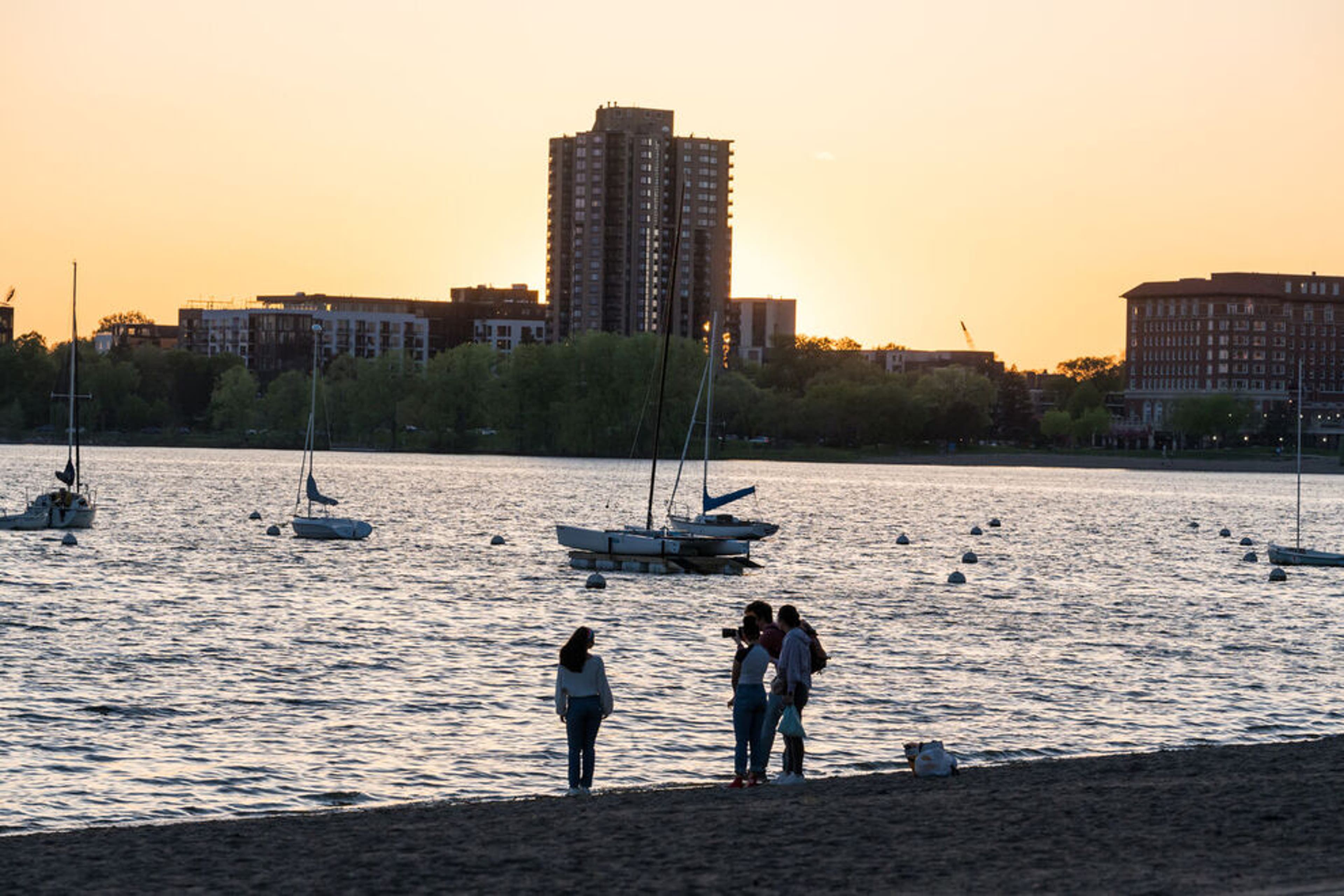 Bde Maka Ska North Beach