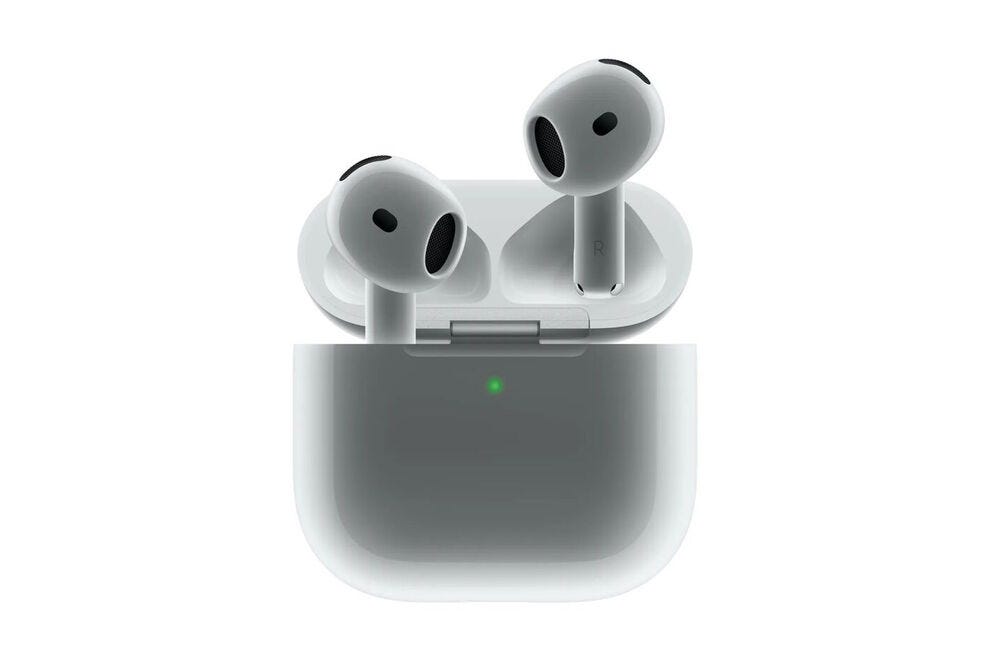 即日発送可❗️AirPods Active Noise Cancellation Amazon.com: Apple AirPods 4 Wireless Earbuds, Bluetooth