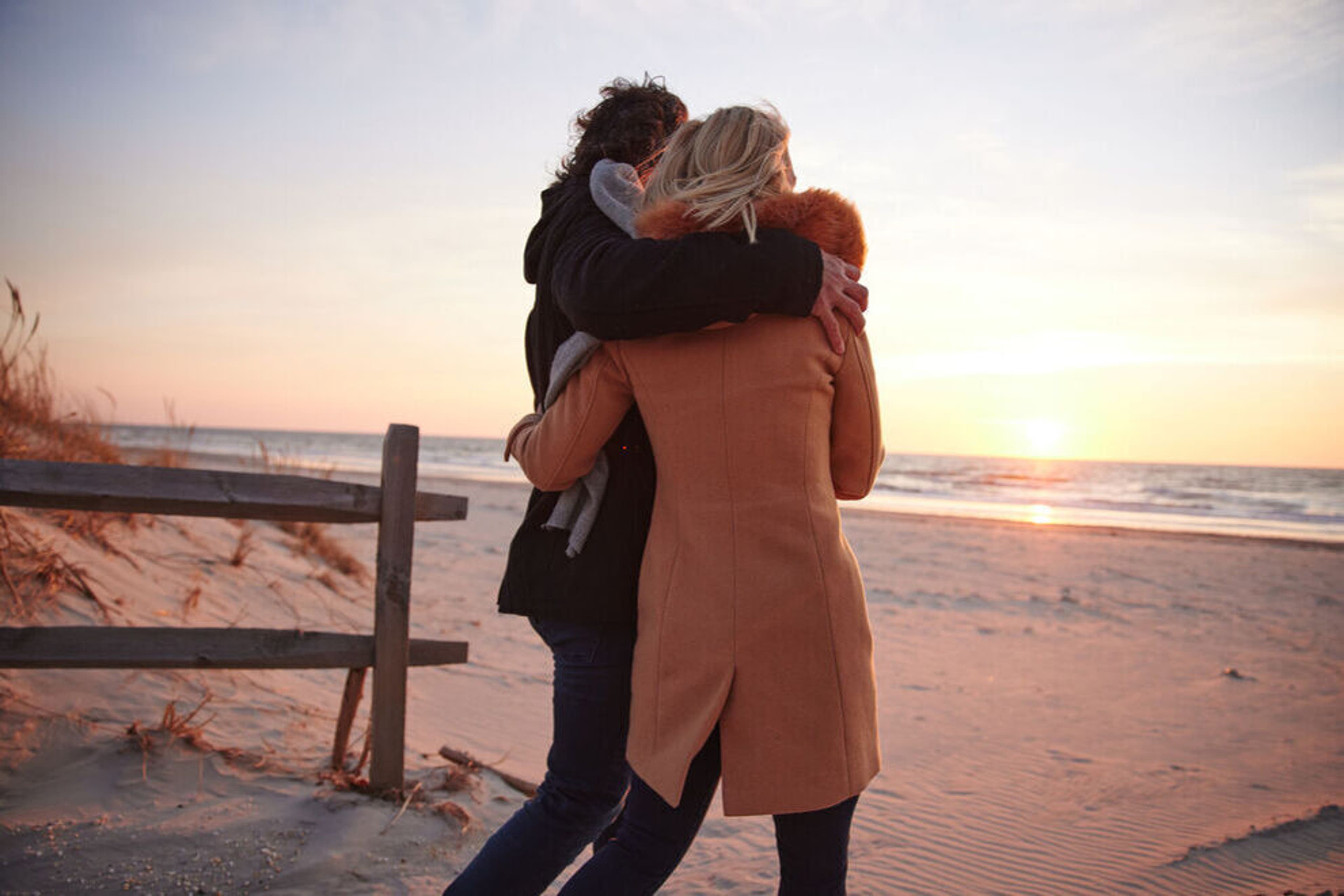 Avalon Beach on the Jersey Shore is serene in winter 