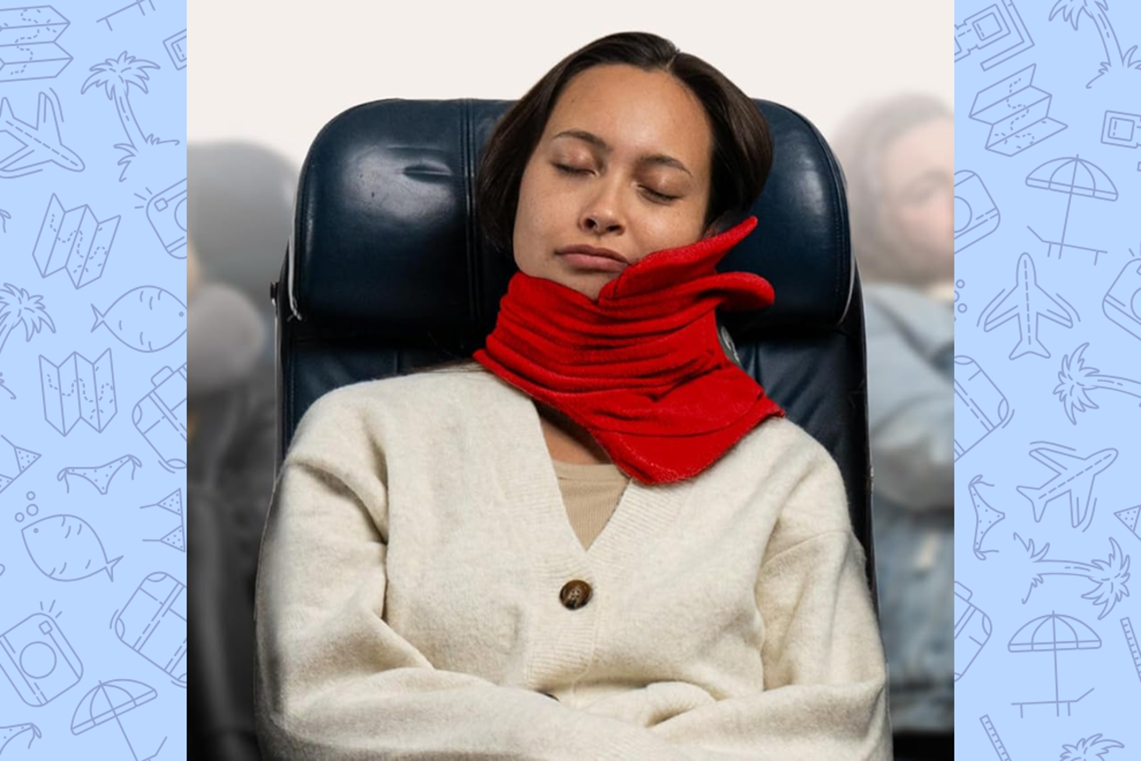 Travel gadgets: Middle seat pillow