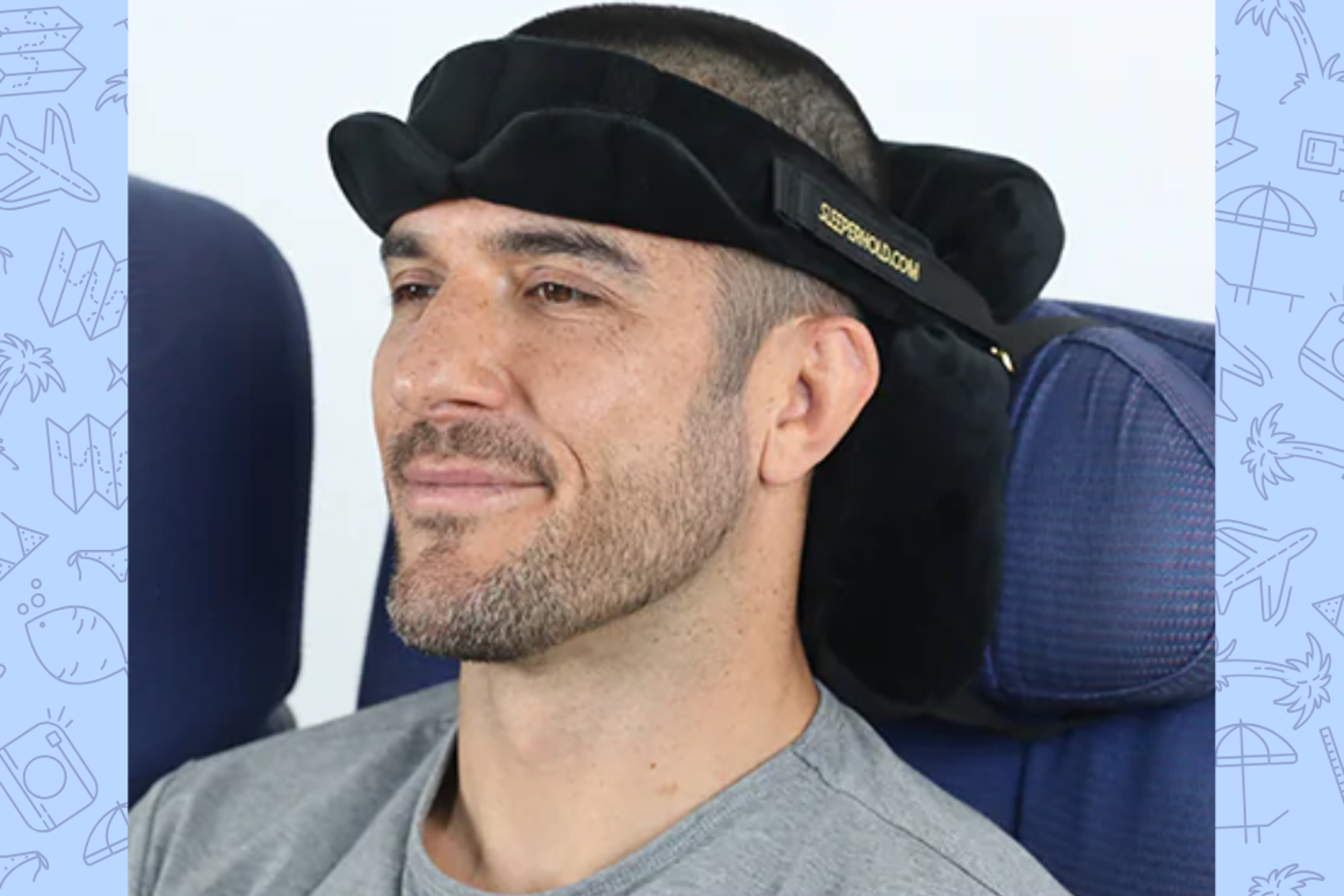 Travel gadgets: Strapped pillow