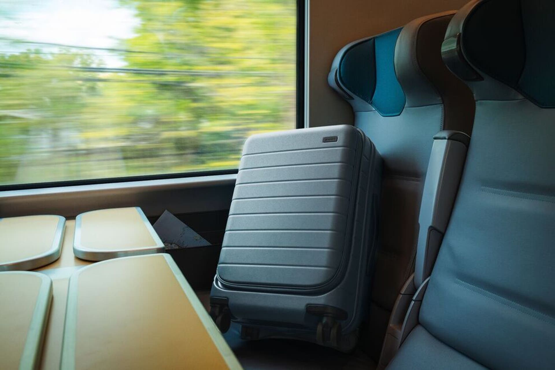 Get 15% off Away's train-ready luggage when you book an Amtrak trip