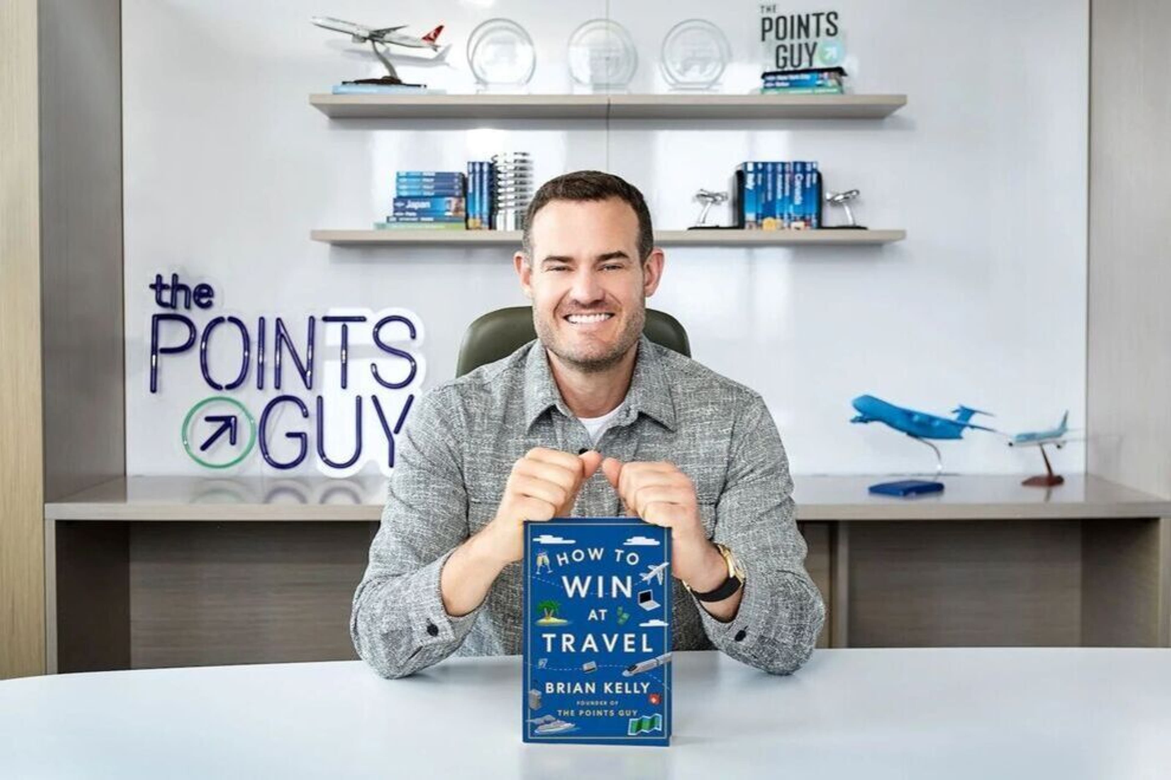 Kelly wrote a book about using credit card points