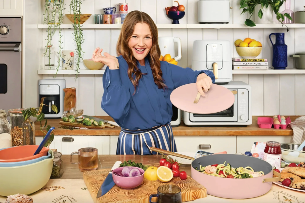 Drew Barrymore swears by this 'dreamy' cookware set — and it's on rare sale