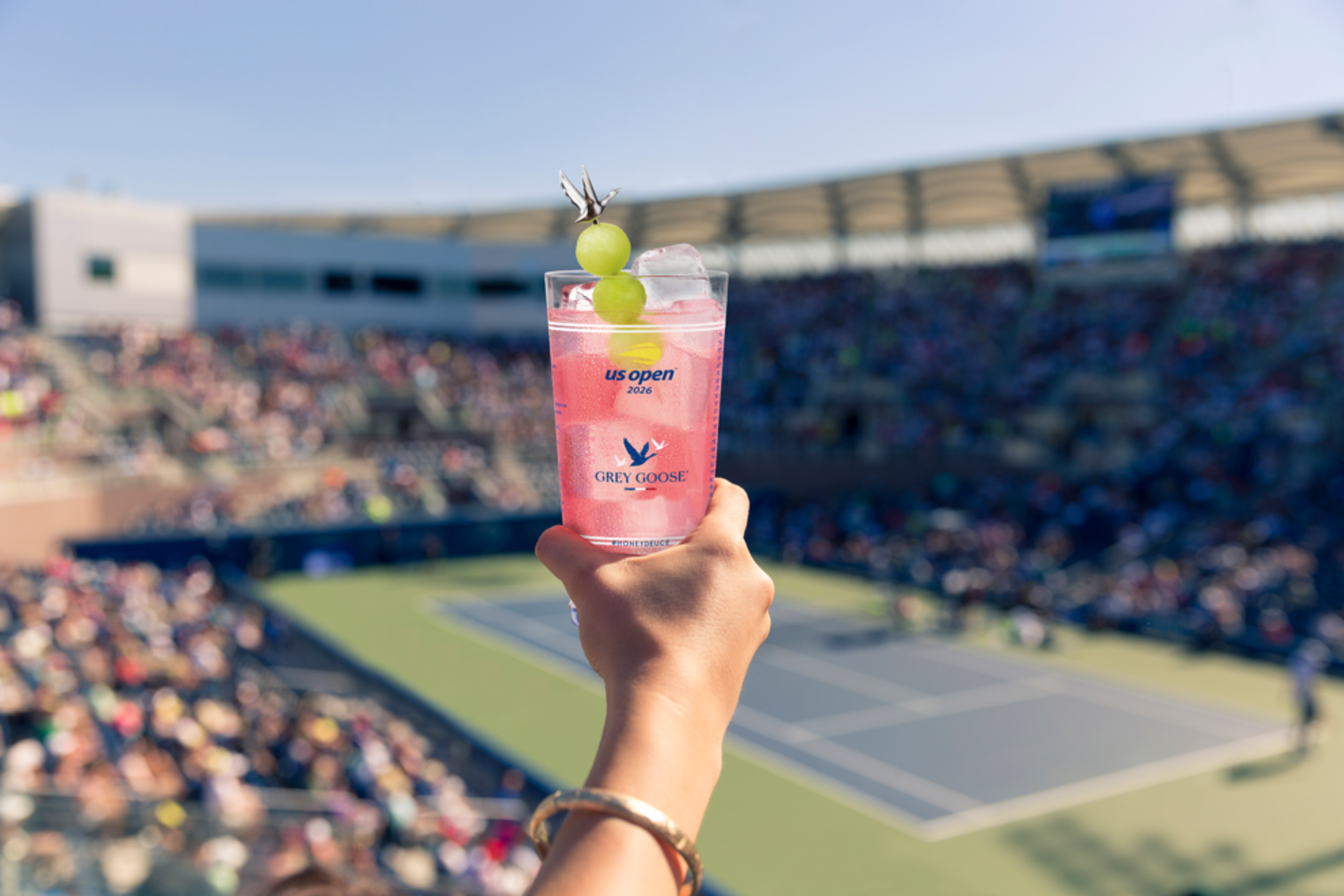The Grey Goose Honey Deuce is the official drink of the US Open
