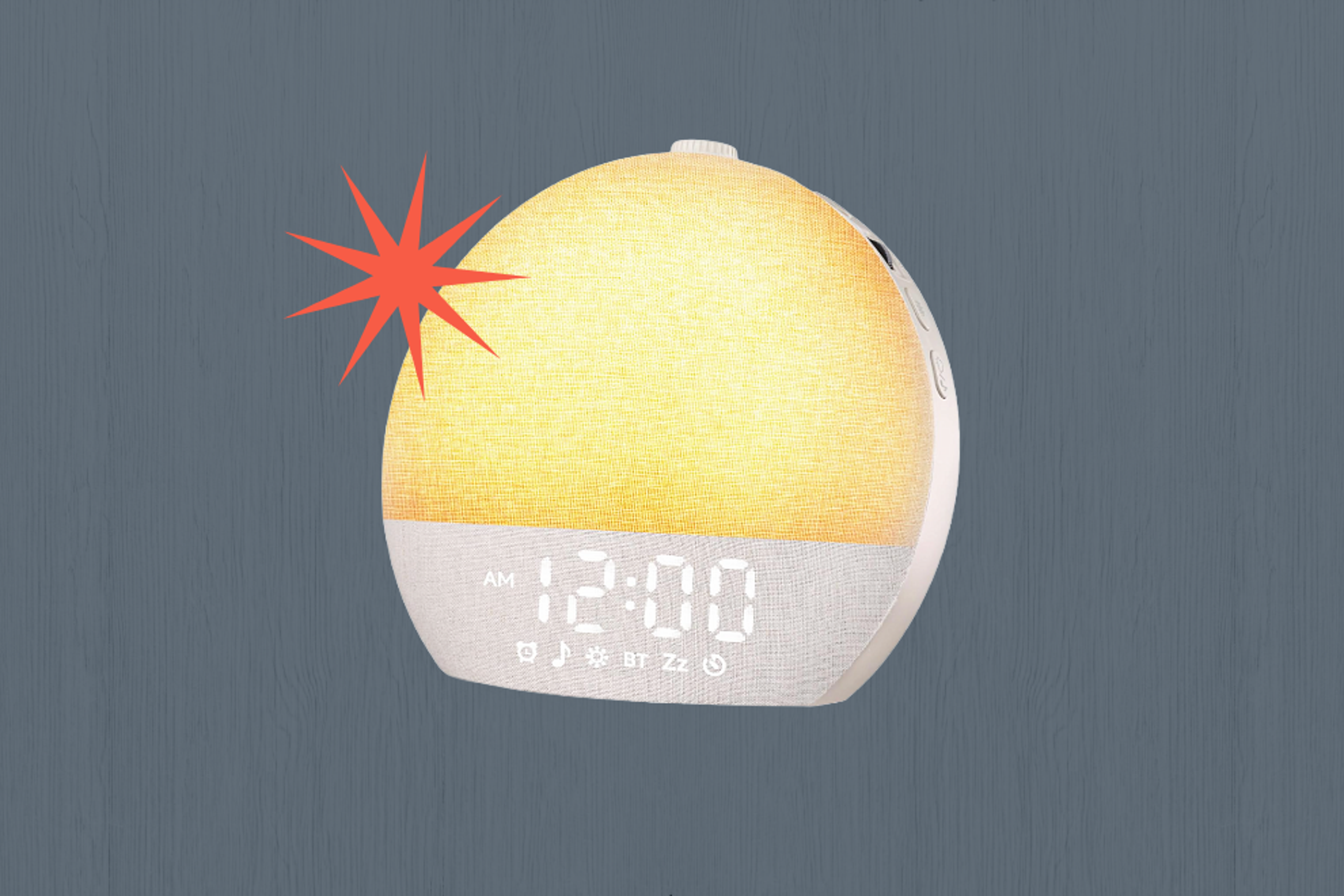 The best sleep essentials to prepare for daylight saving time ending include this sunrise alarm clock. – Photo