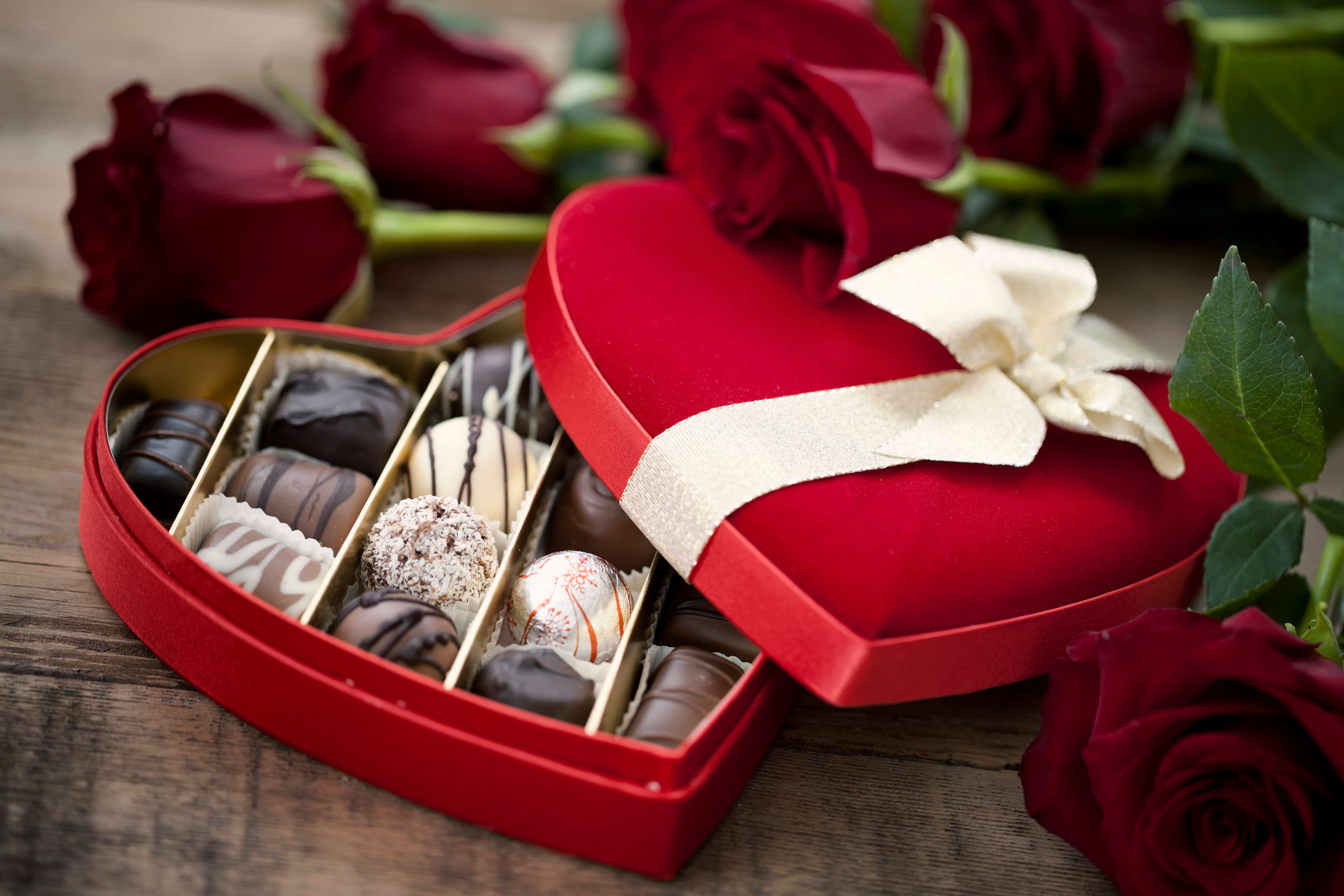 valentines day choclate box